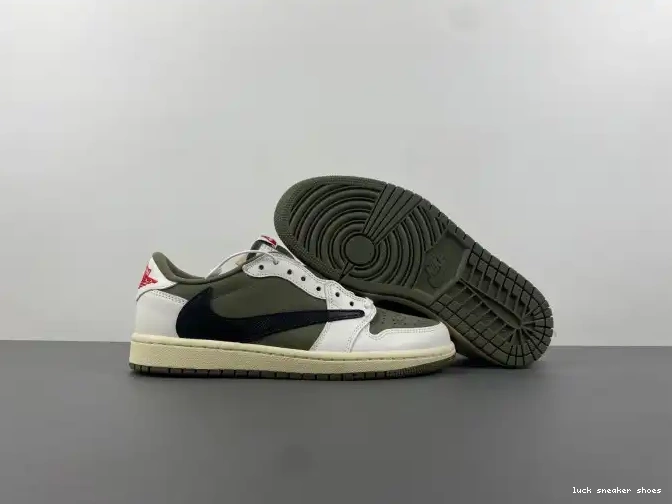 Reps LUCY DM7866-200 OG LOW JORDAN SCOTT 1 AIR X TRAVIS OLIVE MEDIUM 0617